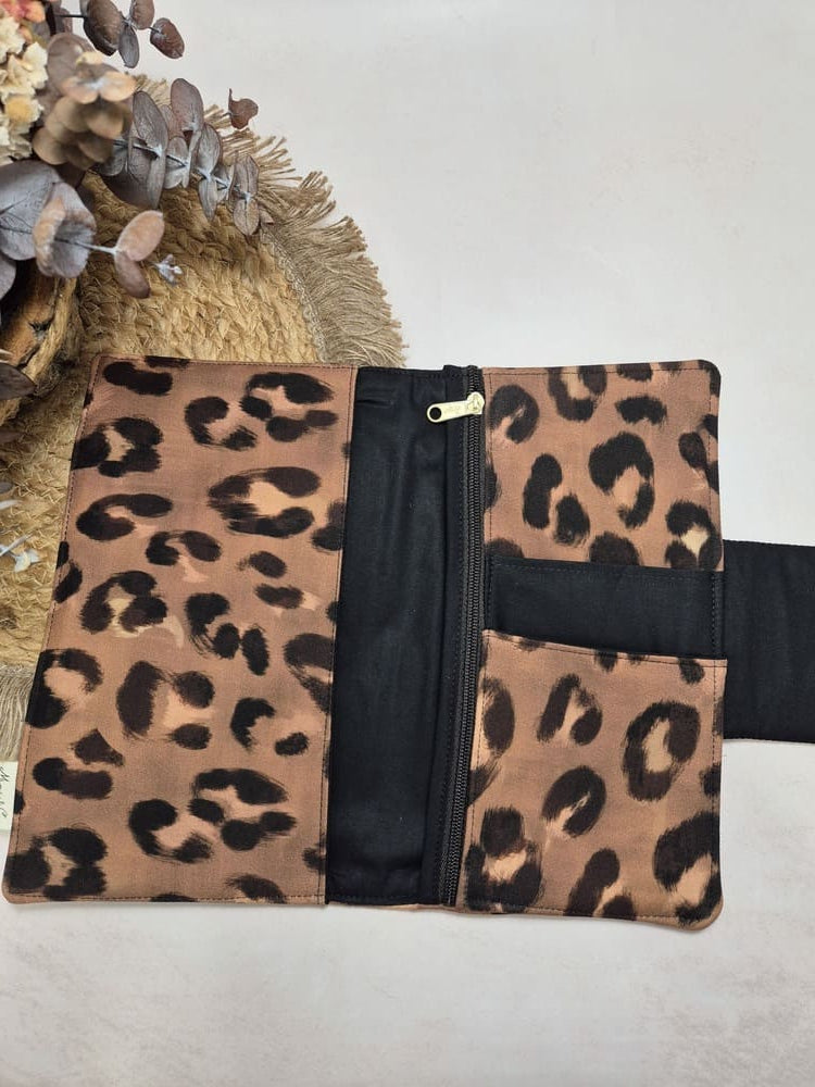 Portadocumentos leopardo