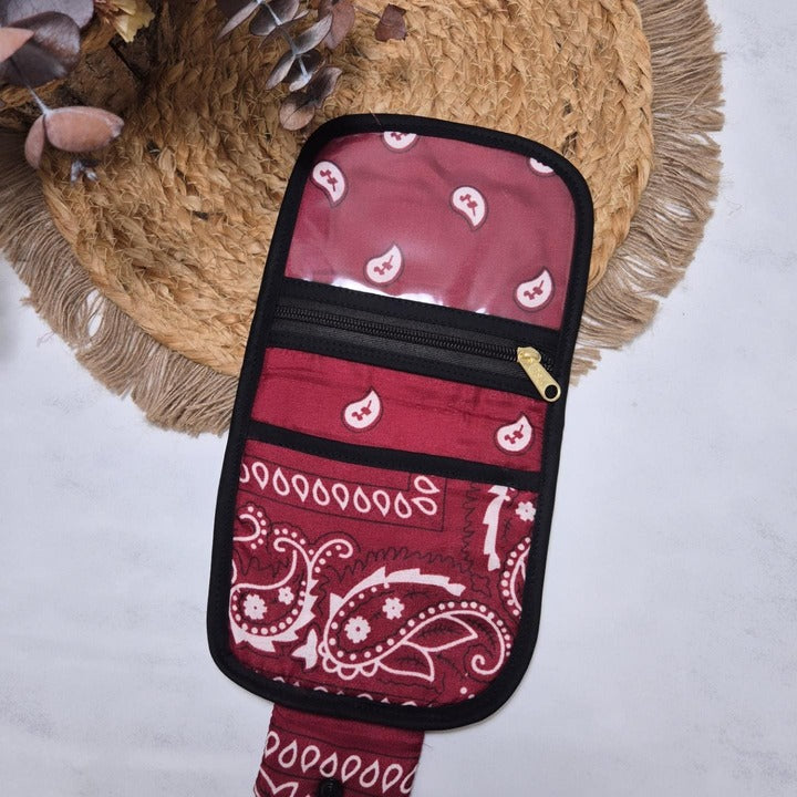 Mini care bandana rojo
