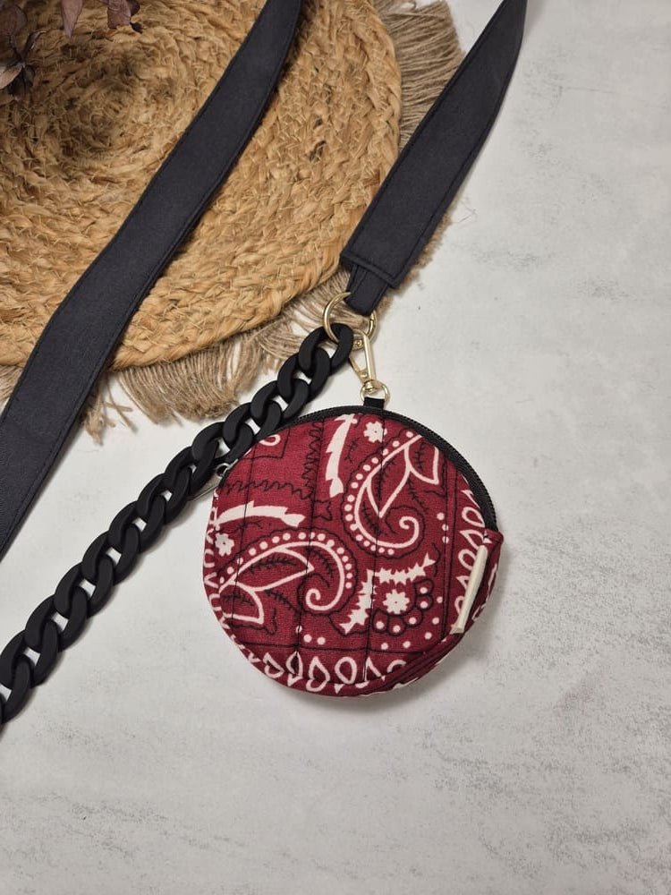 Cuelgamóvil bandana rojo