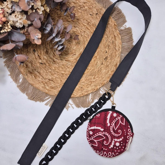 Cuelgamóvil bandana rojo