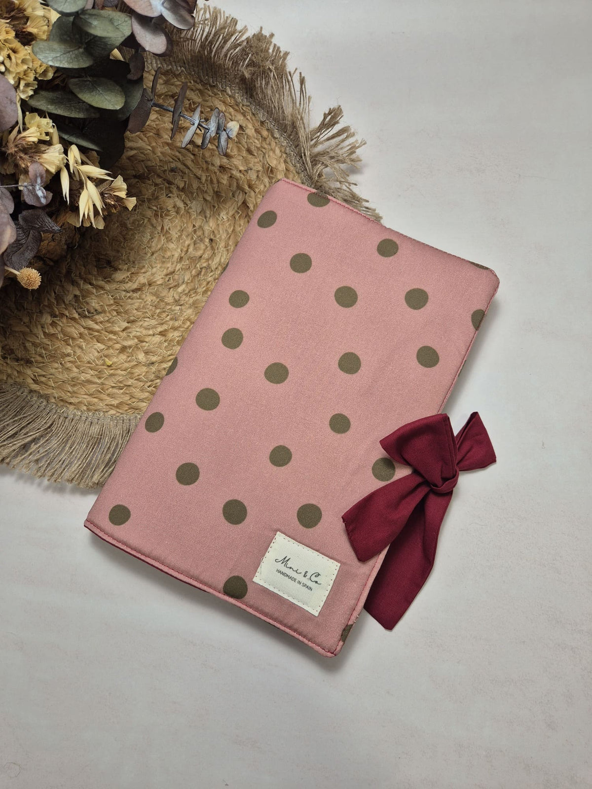 Funda de libro dots