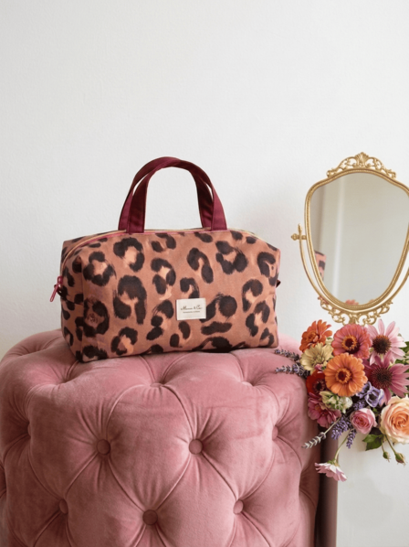 Neceser leopardo