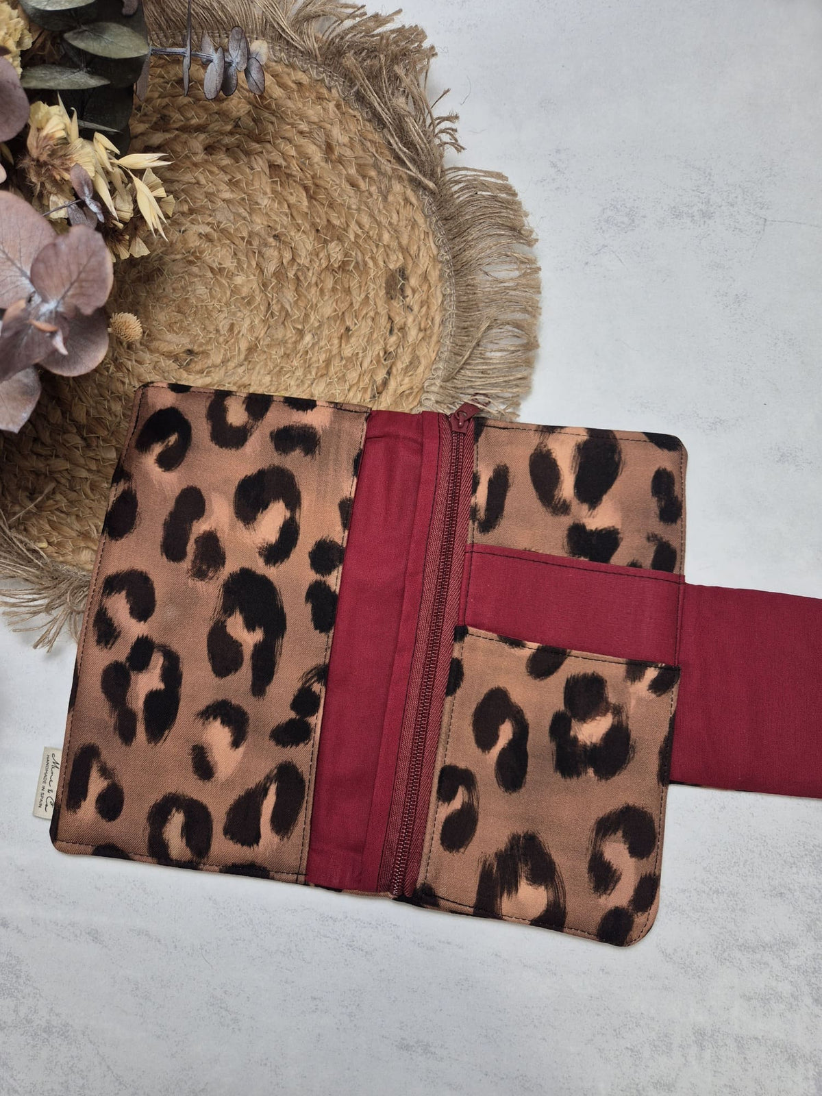 Portadocumentos leopardo